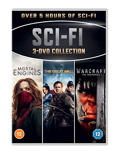 Sci-Fi Triple ( Mortal Engines/ The Great Wall/ Warcraft) [DVD] [2020]