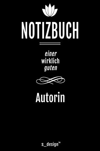 Notizbuch für Autoren / Autor / Autorin: Originelle Geschenk-Idee [120 Seiten liniertes blanko Papier]