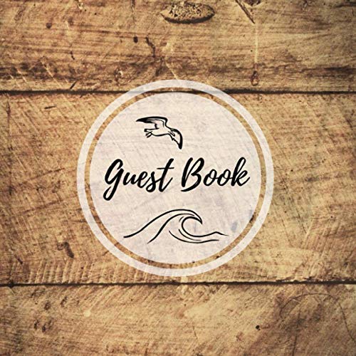 Guest Book: Visitors Book - Vacation Apartment Guestbook - Air bnb / B&Bs- Visitor Comments Book - Hotels - Guest House : 200 Pages 8.25 "x 8.25" Format
