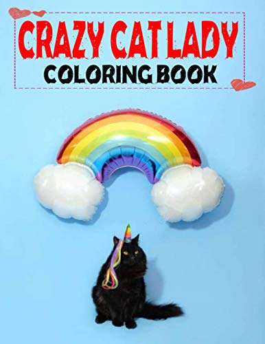 Crazy Cat Lady Coloring Book
