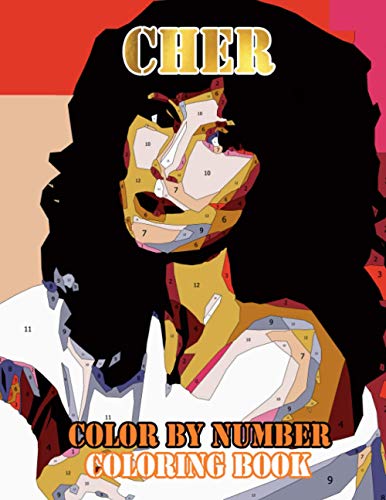 Cher Color By Number: Academy Award Inner And Goddess Of Pop Inspired ...
