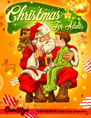 Christmas Coloring Book For Adults