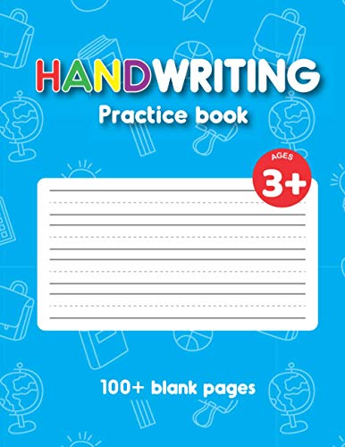 Handwriting Practice Book: Preschool Writing Practice Book, for children ages 3-5