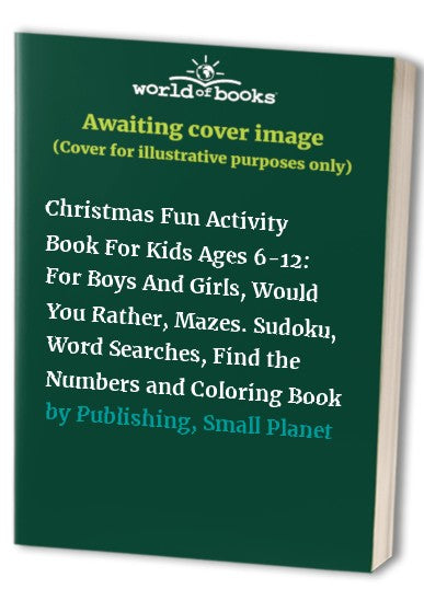 Christmas Fun Activity Book For Kids Ages 6-12