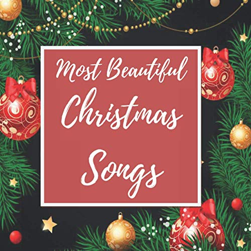 Most Beautiful Christmas Songs: 2in1 Song Book & Colouring Book for Kids and the Whole Family, Enjoy Quality Time Together by Singing Christmas ... Christmas 2020 Gift for Kids & Adults
