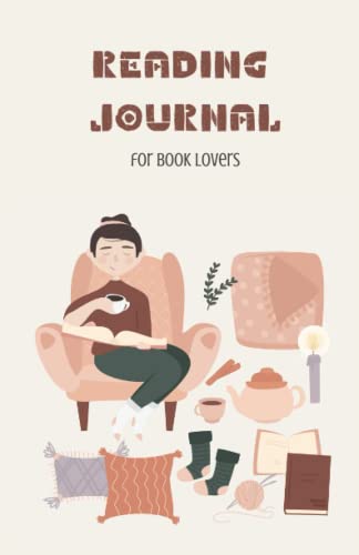 Reading Journal for Book Lovers: Reading log to organize and track my reading list - Personal rating and book reviews - Includes top book and author lists
