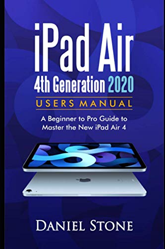 iPad Air 4th Generation 2020 User Manual
