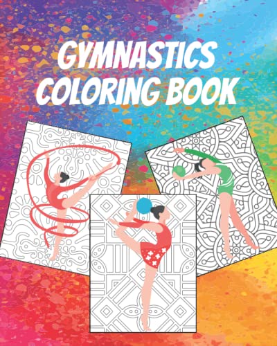 Gymnastics Coloring Book