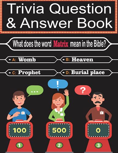 Trivia Question and Answer Book