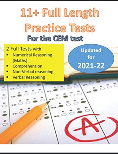 11+ Full Length Practice Tests