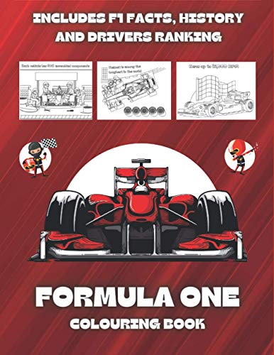 Formula One Colouring Book