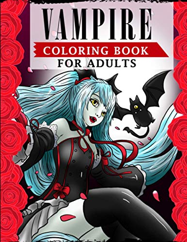 Vampire Coloring Book For Adults