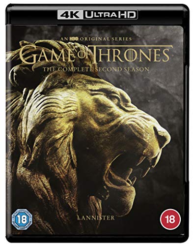Game of Thrones: Season 2 [4K Ultra HD] [2012] [Blu-ray] [Region Free] [4K UHD]