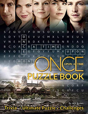 Once Upon A Time Puzzle Book: Great Gifts For Fans Of Once Upon A Time. Providing Many Fun Games About Once Upon A Time