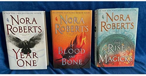 Chronicles of The One Series 3 Books Collection Set By Nora Roberts (Year One, Of Blood and Bone, The Rise of Magicks)