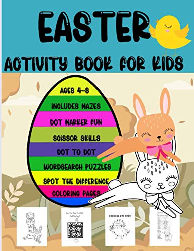 Easter Activity Book for Kids