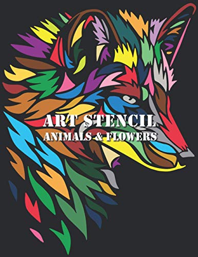 Art Stencils Coloring Book