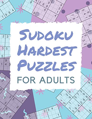Sudoku Hardest Puzzles For Adults