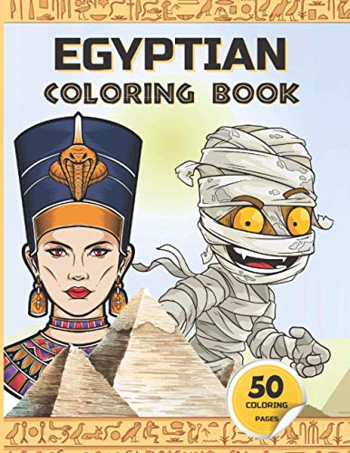 Egyptian Coloring Book