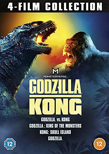 Godzilla & Kong 4-Film Collection [DVD] [2021]
