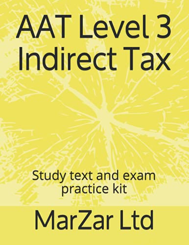 AAT Level 3 Indirect Tax