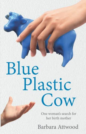 Blue Plastic Cow