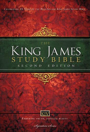 KJV Study Bible, Large Print, Hardcover, Red Letter