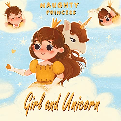 Girl and Unicorn - Naughty princess