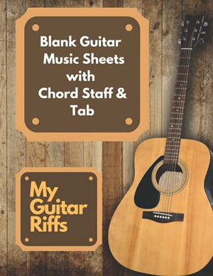 Blank Guitar Music Sheets with Chord Staff and Tab : My Guitar Riffs