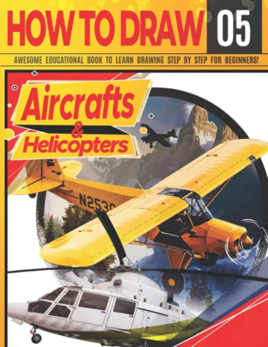 How to Draw Aircrafts & helicopters 05
