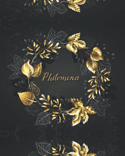 PERSONALIZED PHILOMENA GIFTS: Novelty Name Journal Present For Philomena (Lined Notebook - Card Alternative)
