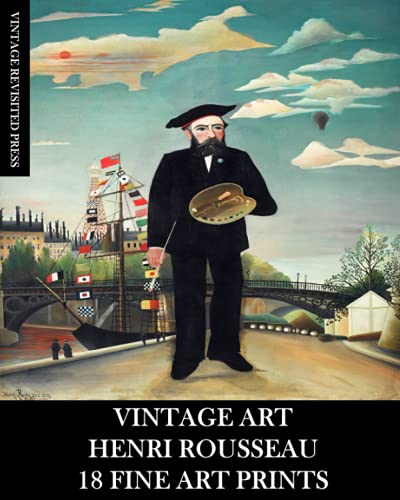 Vintage Art: Henri Rousseau: 18 Fine Art Prints: Ephemera for Framing, Mixed Media, Collage and Decoupage