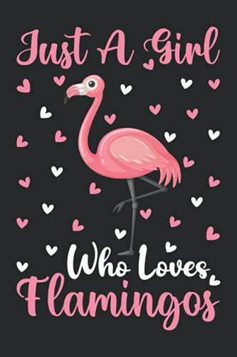 Flamingos Notebook: Just a Girl Who Loves Flamingos Notebook Journal for Women Girls Kids : Flamingos Notebook Journal Dairy - 110 Page Paperback Notebook - (6 X9 )