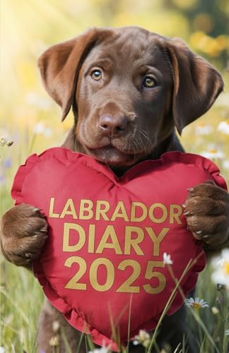 Brown Labrador Diary: Chocolate Labrador Diary, Labrador Gift, Labrador Owner Present