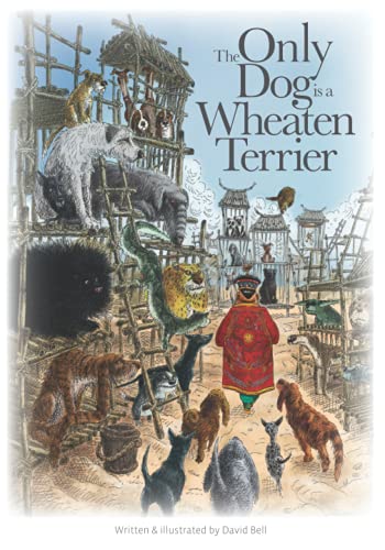 The Only Dog is a Wheaten Terrier