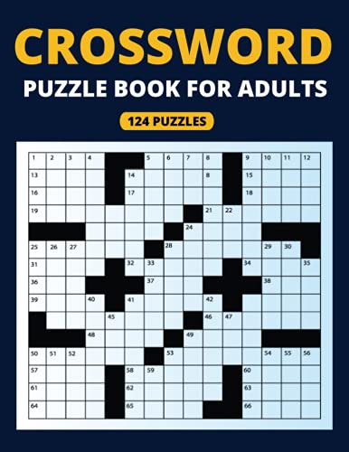 crossword puzzles for kids ages 12 and up: Cross Words Activity book with 124 Puzzles for Adults, Seniors, And all Puzzle Book Fans With Solutions | Brain Games - Crossword Puzzles - Large Print