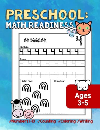 Preschool Math Readiness: preschool math for kids, preschool math ...