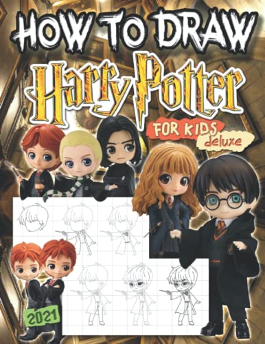 How To Draw H?arry ?otter: Deluxe H?arry ?otter 2021-2022 Edition Drawing Book in Chibi Style For Kids