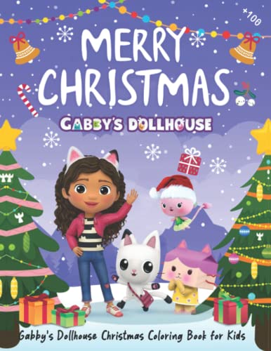 Gàbby's Dollhousé christmas Coloring Book: Coloring & Activity Book, Design Originals (Premium Abstract Cover vol.1)