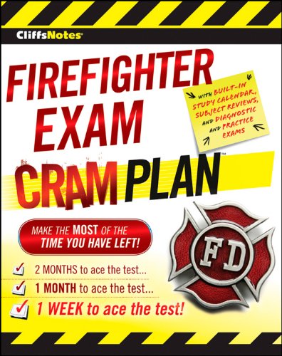 CliffsNotes Firefighter Exam Cram Plan