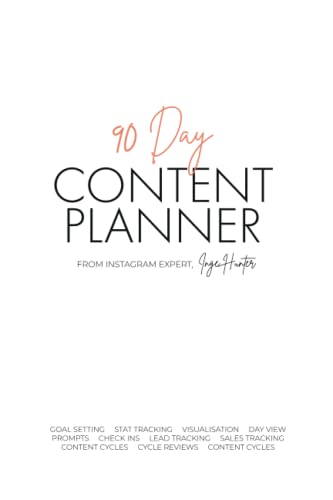 90 Day Content Planner
