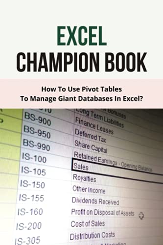 Excel Champion Book: How To Use Pivot Tables To Manage Giant Databases In Excel?