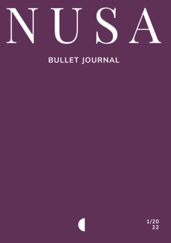 NUSA BULLET JOURNAL 1 (2022): Trimestre 1 - en Català (Catalan Edition)