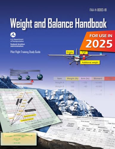 Weight and Balance Handbook FAA-H-8083-1B (Color Print): Pilot Flight ...