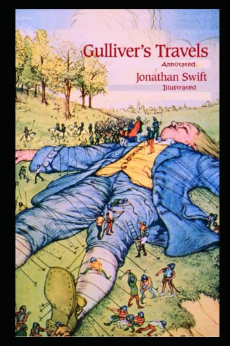 Gulliver's Travels Book by Jonathan Swift Illustrated