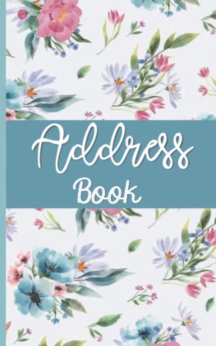 Address Book : Small Address Book for Purse Small Address Book with Tabs Address Book Pocket Size for Women Small ABC Address Book Perfect for Keeping Track of Addresses, Mobile, Email,Fax, Work and Home Phone Numbers Mini Address and Phone Books ( 5x8 )