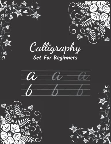 Calligraphy Set For Beginners: 120 Sheet of Calligraphy Practice Paper Hand Lettering Workbook
