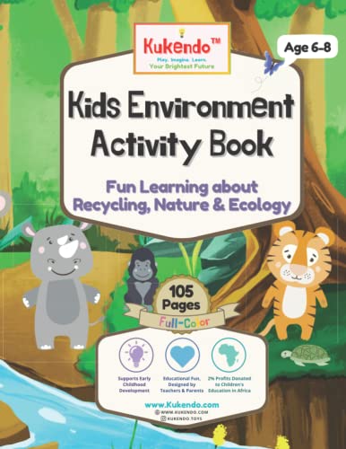 Kids Environment Activity Book : Fun Learning about Recycling, Nature and Ecology