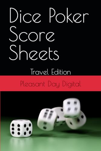 Dice Poker Score Sheets: Travel Edition