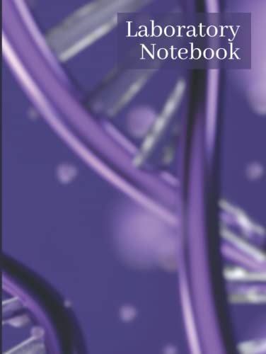 Laboratory Notebook (Purple): Use this A4 hardback lined/squared lab book to record all your experiments. 100 pages. Ideal for students.